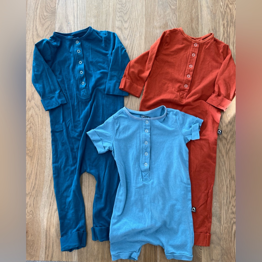 Rags 2T set of 3 boys